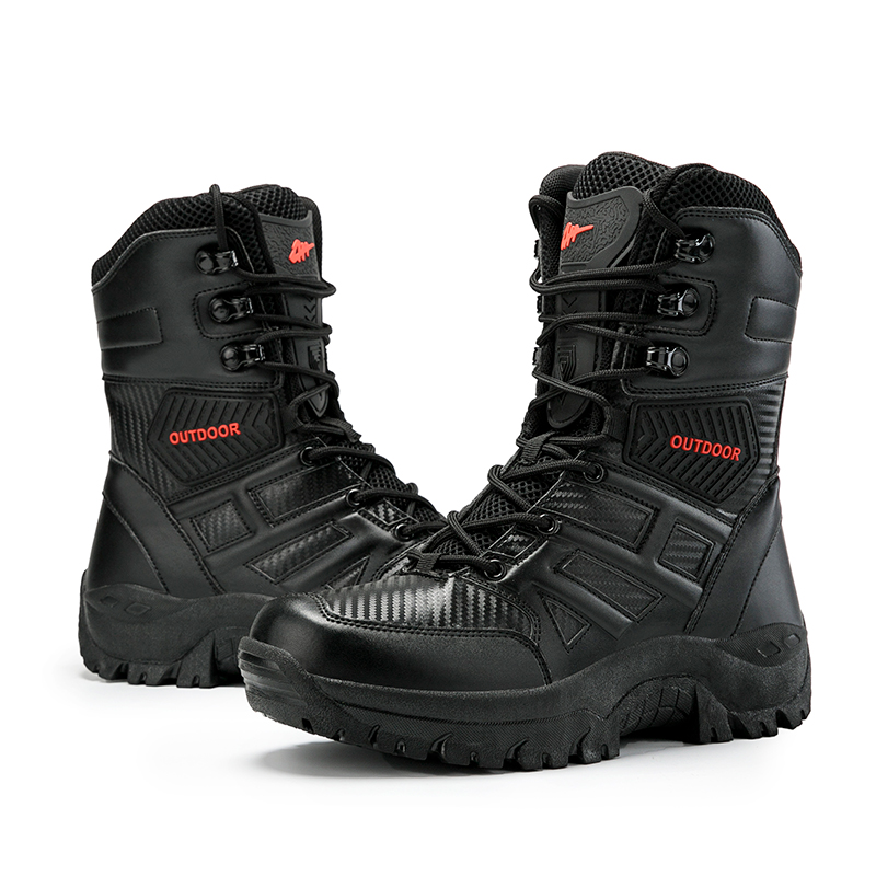 Winter Clothing Material - actical Military Boots Large Size Waterproof