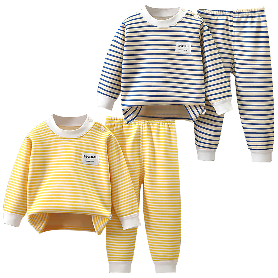 Winter Clothing For Toddlers - Fleece Lined Baby Clothing Set Warm