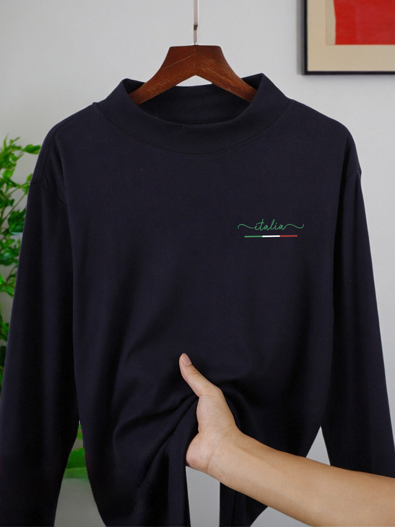 Winter Clothing For - Classic Colors Representing Italy Pattern Men'S