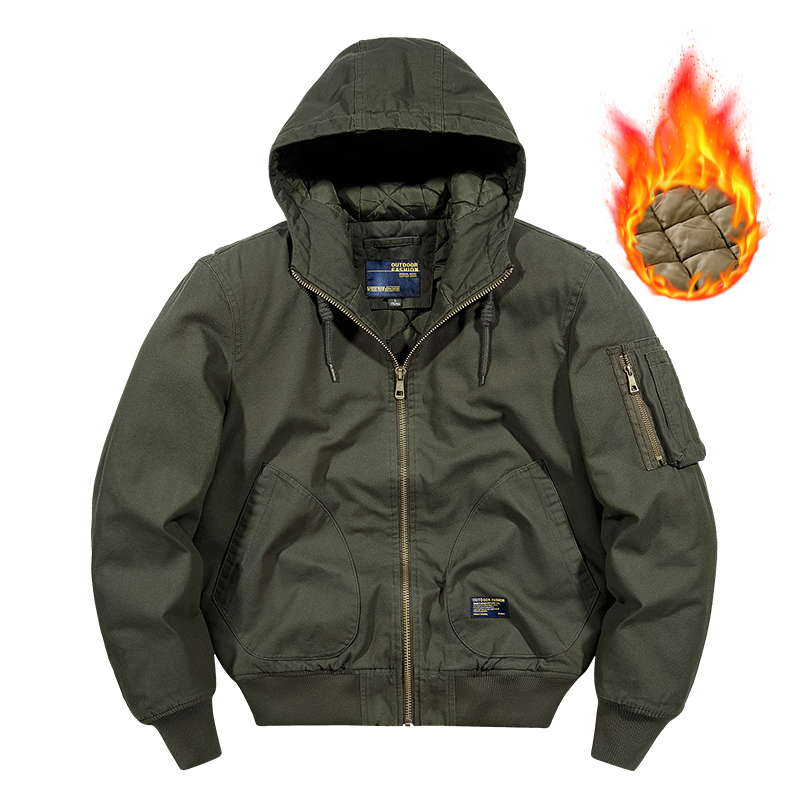 Quality Winter Clothing Brand - Men's Military Style High Quality Parker