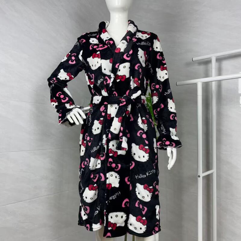 Winter Clothes Shop - Nightgown Hello Kitty New Autumn Winter