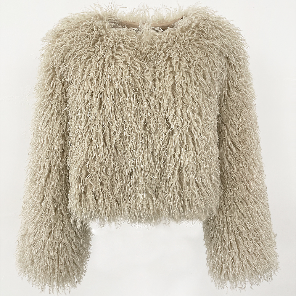 Winter Clothing Manufacturers - OFTBUY Faux Fur Coat Solid Color