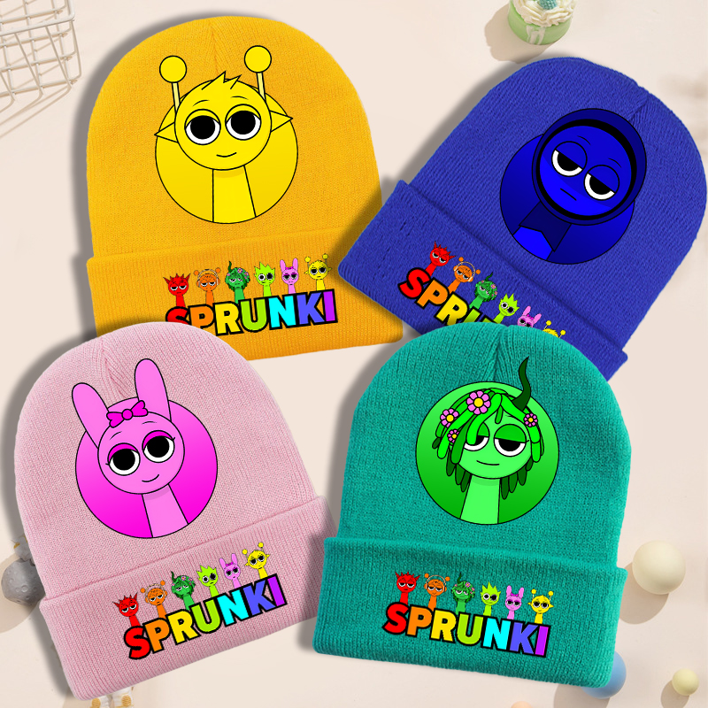 Winter Clothing For Boys - Sprunki Knitted Hat for Children Anime