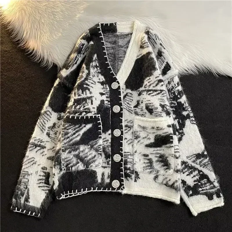 Winter Clothes Shop - Man Clothes Black Y2k Vintage Tie