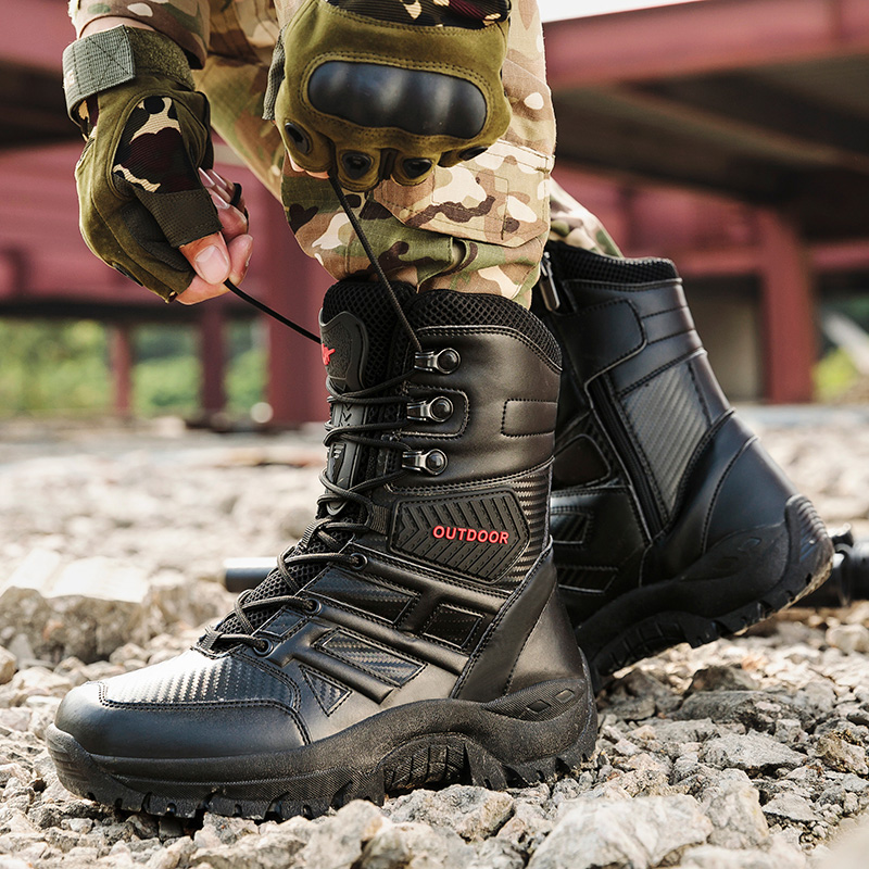 actical Military Boots Large S - Winter Clothing Material ulasan dan harga