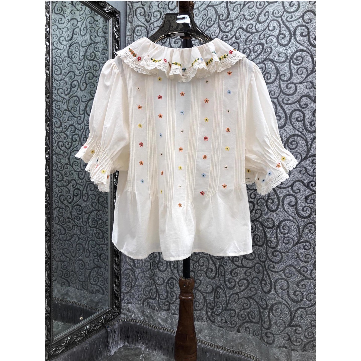 100%Cotton Shirts 2025 Autumn  - Winter Clothing Vintage ulasan dan harga