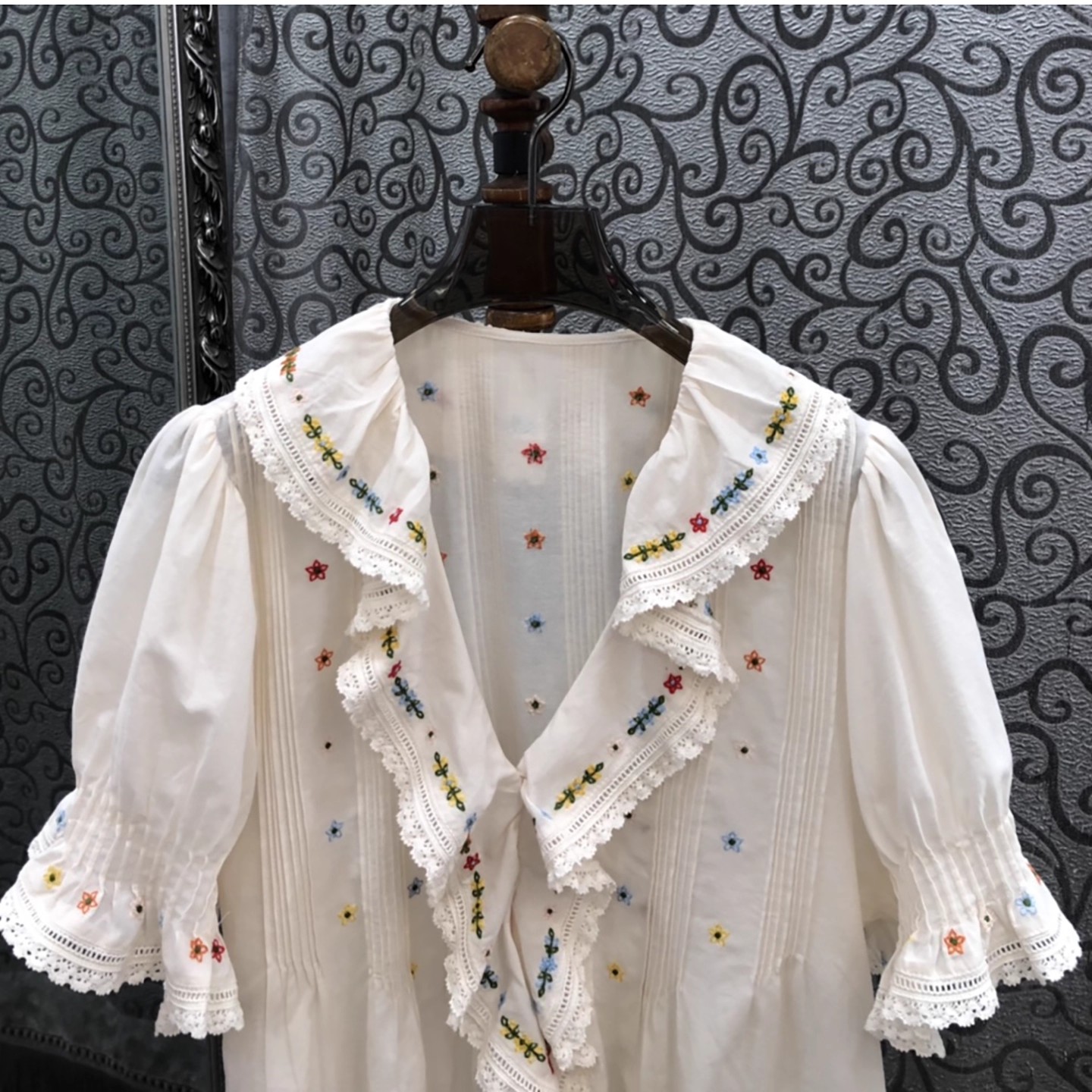 100%Cotton Shirts 2025 Autumn  - Winter Clothing Vintage ulasan dan harga