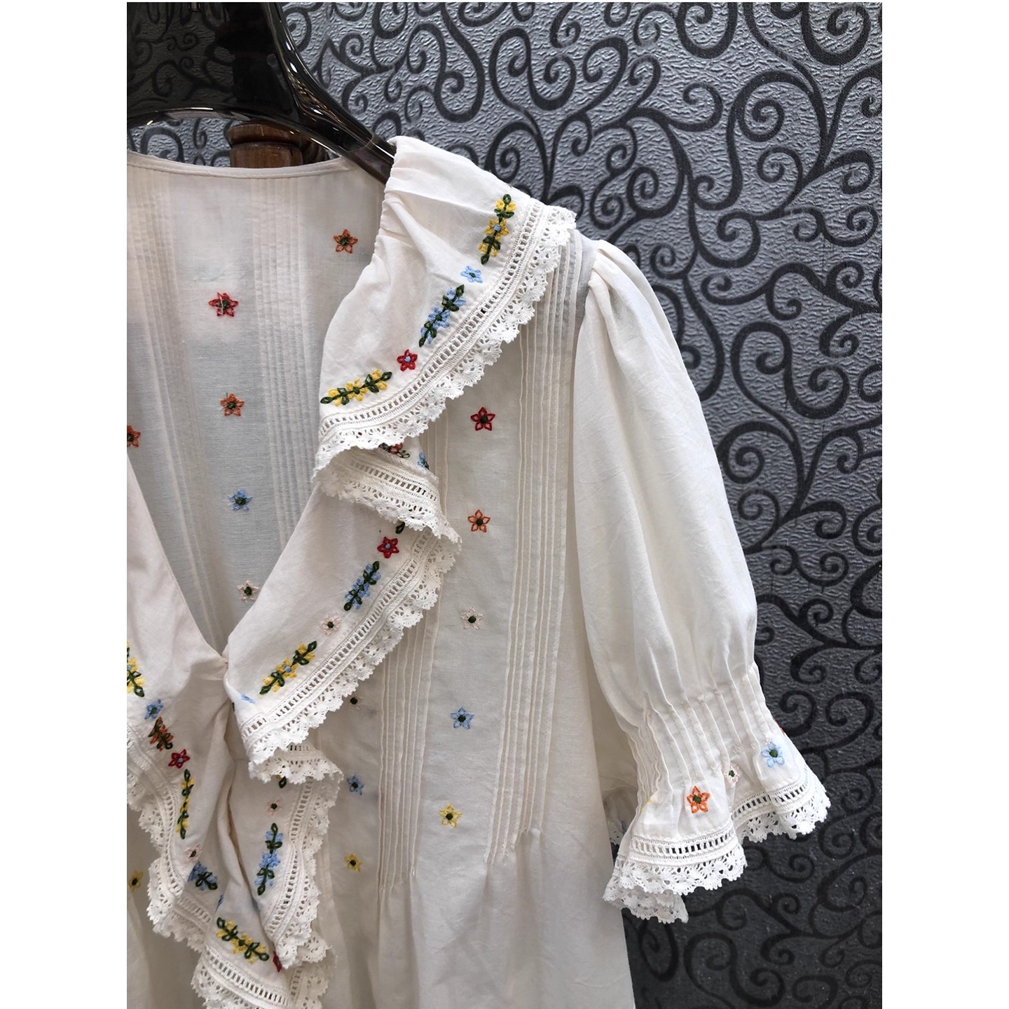 100%Cotton Shirts 2025 Autumn  - Winter Clothing Vintage ulasan dan harga