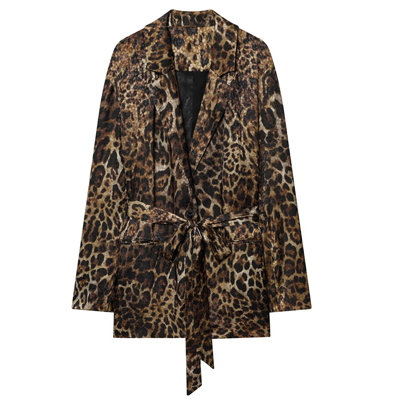 HXAO Leopard Pants Sets 2 Piec - Winter Clothing Vintage ulasan dan harga