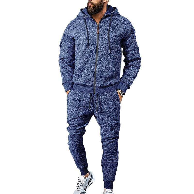 Men's Fleece Lined Hooded Zipp - Winter Clothing For ulasan dan harga