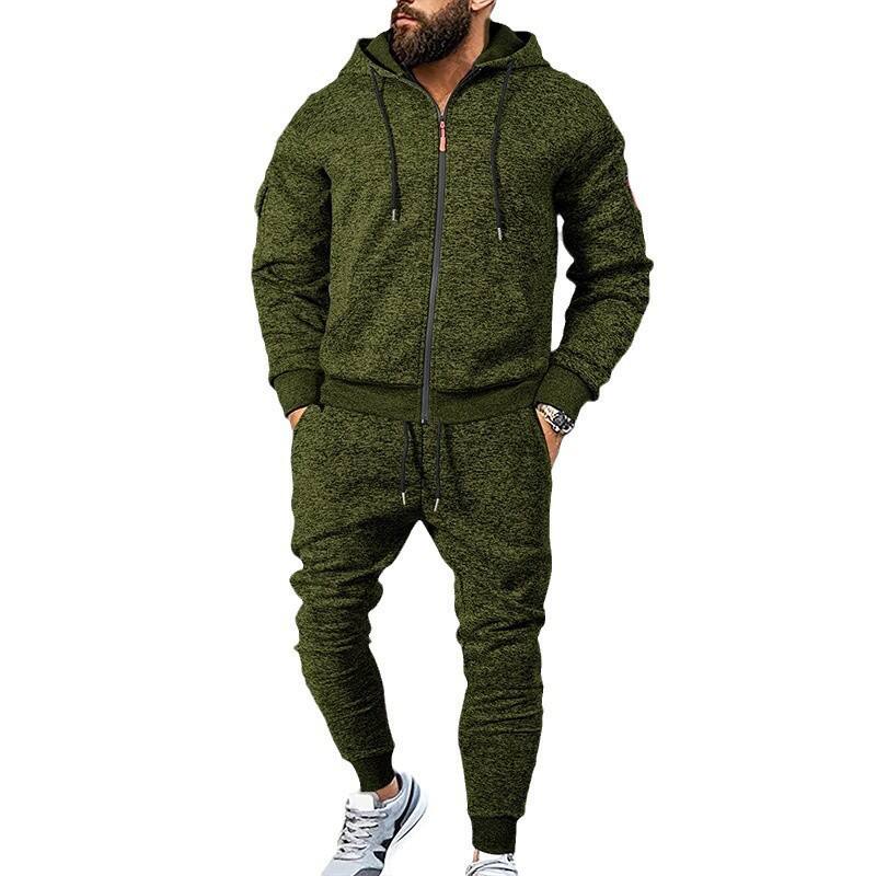 Men's Fleece Lined Hooded Zipp - Winter Clothing For ulasan dan harga