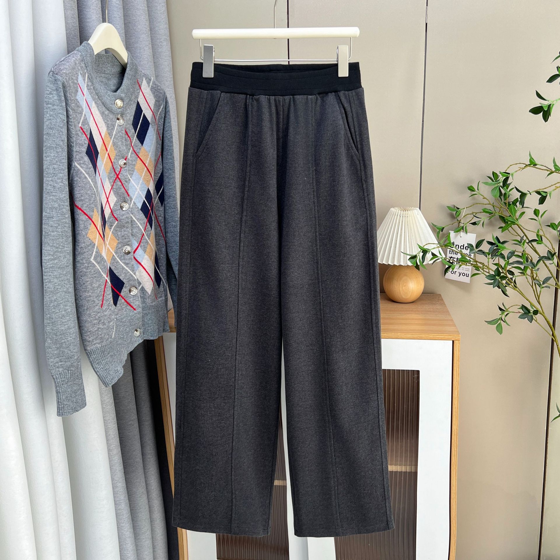 XXXXL Fashion Plus Size Woman  - Winter Clothing Matching ulasan dan harga