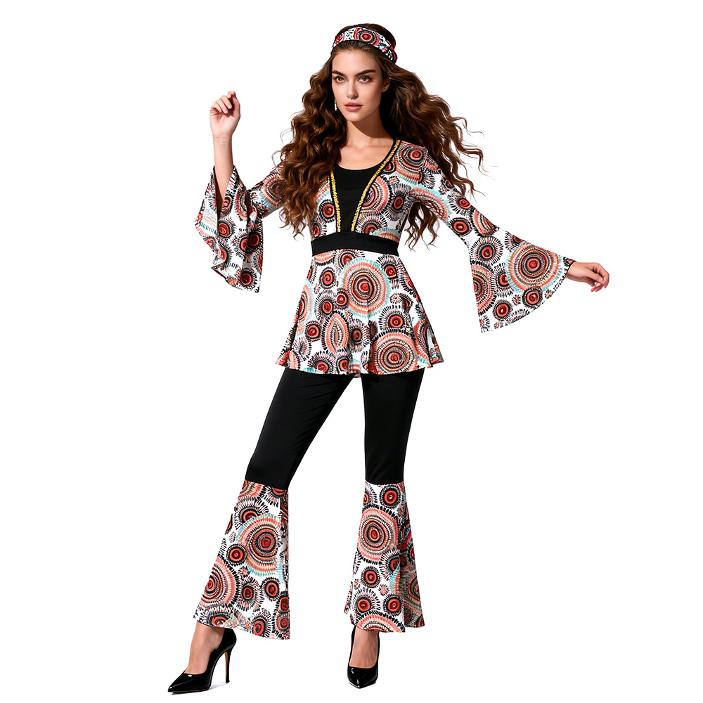 7080S Hippie Couples Costume D - Winter Clothing Manufacturers ulasan dan harga