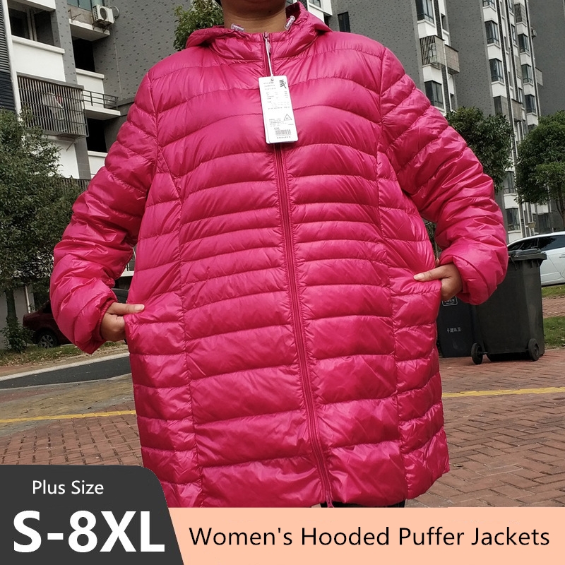Plus Size 5XL 6XL 7XL Women's  - Winter Clothing Design ulasan dan harga