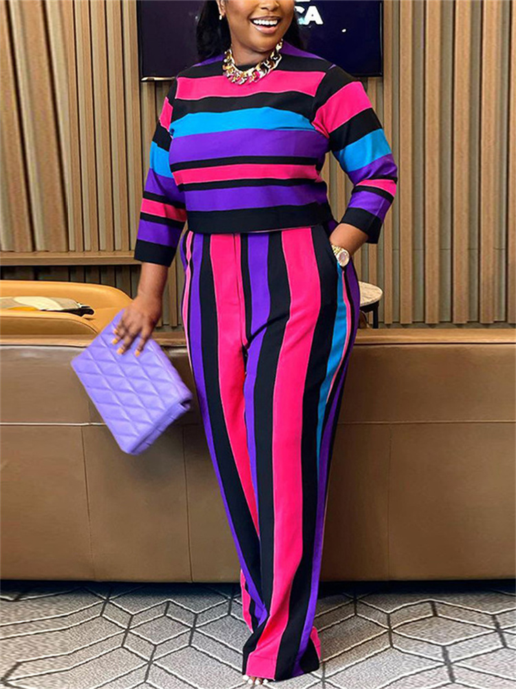 Wmstar Plus Size Two Piece Wom - Winter Clothing Matching ulasan dan harga