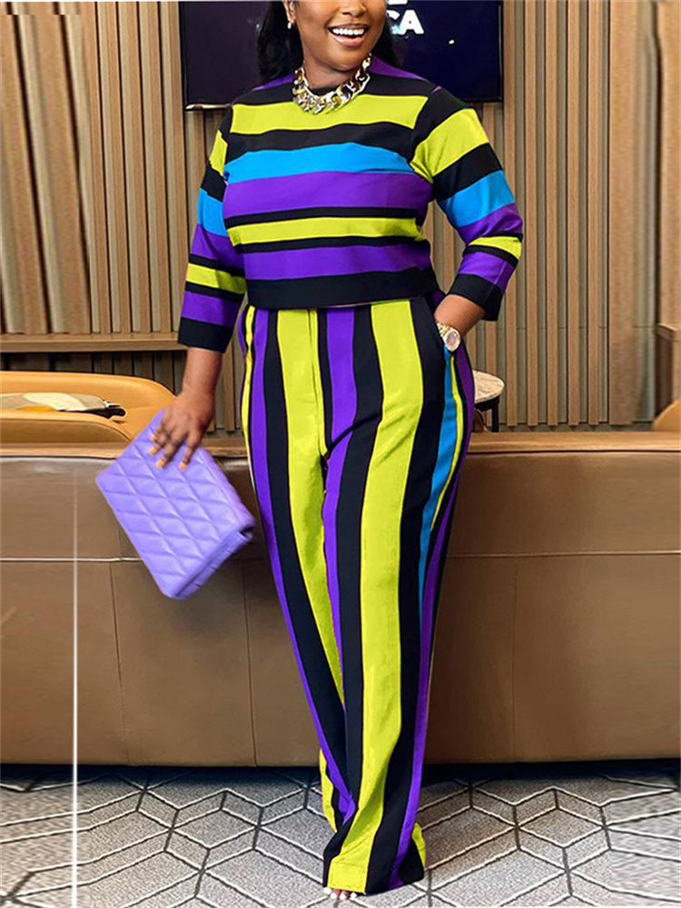 Wmstar Plus Size Two Piece Wom - Winter Clothing Matching ulasan dan harga