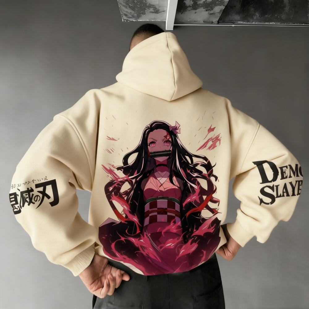 Demon Slayer Men's Hoodie Swea - Winter Clothing For Boys ulasan dan harga
