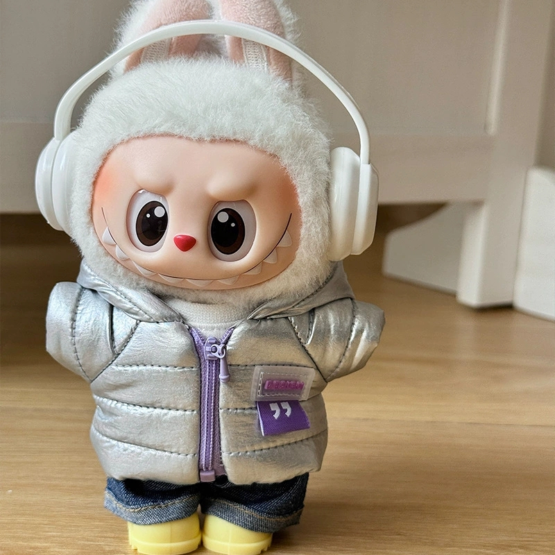 For 15 17cm Labubu Doll Down J - Winter Clothing Items ulasan dan harga