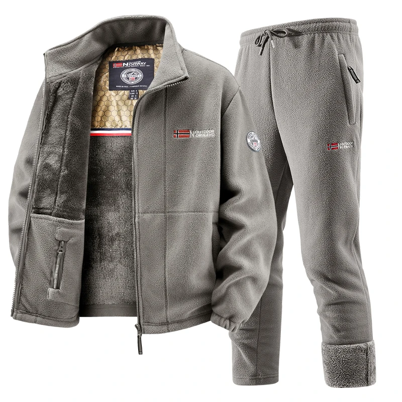 Mens Winter Fleece Tracksuit S - Winter Clothing For ulasan dan harga