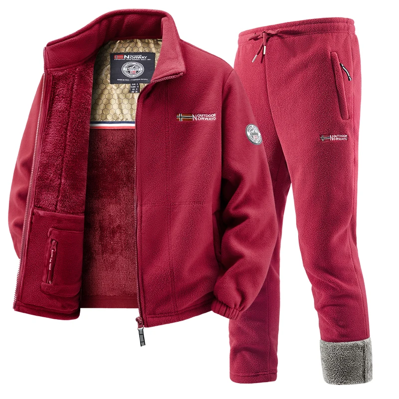 Mens Winter Fleece Tracksuit S - Winter Clothing For ulasan dan harga