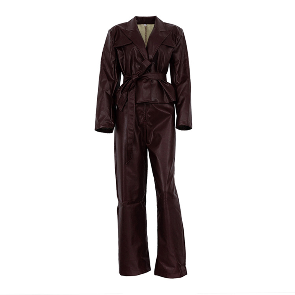 TWOTWINSTYLE Vintage PU Leathe - Winter Clothing Vintage ulasan dan harga