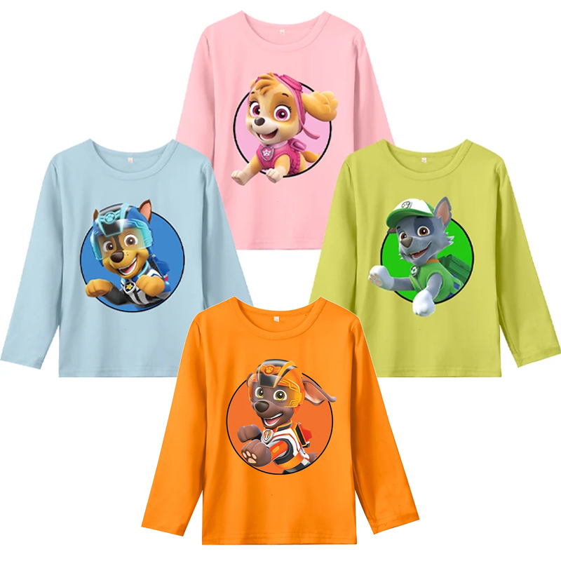 Paw Patrol Long-sleeved T-shir - Winter Clothing For Boys ulasan dan harga