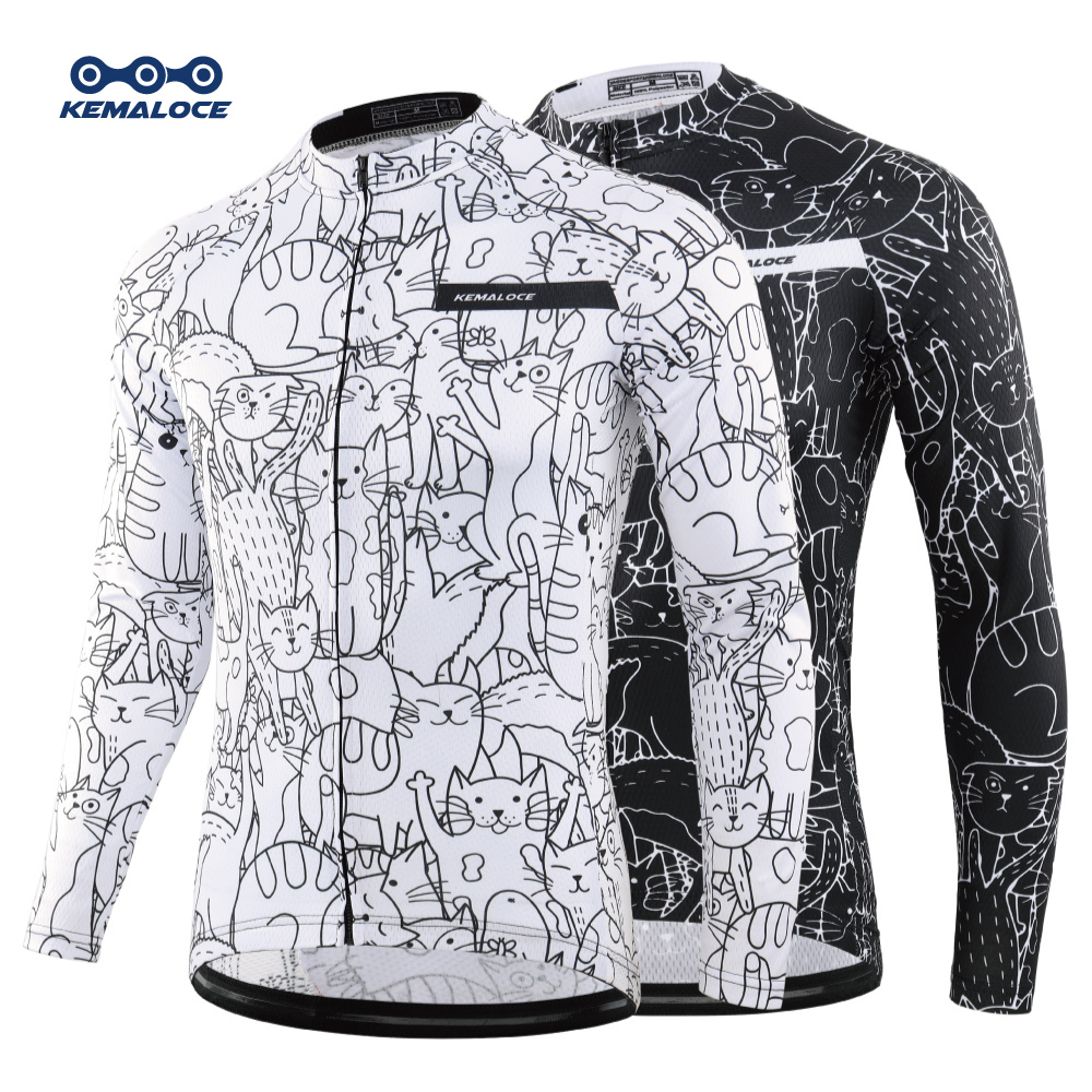 KEMALOCE Cycling Jersey Long S - Winter Clothing Pinterest ulasan dan harga