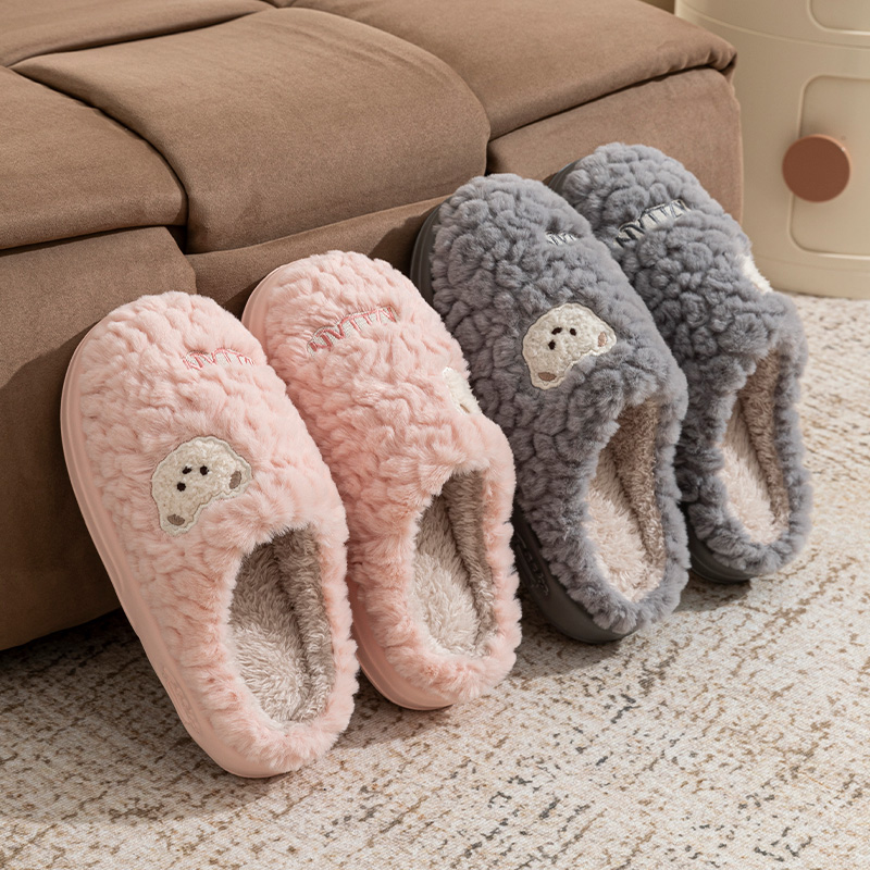 Cotton slippers women's winter - Winter Clothing Material ulasan dan harga