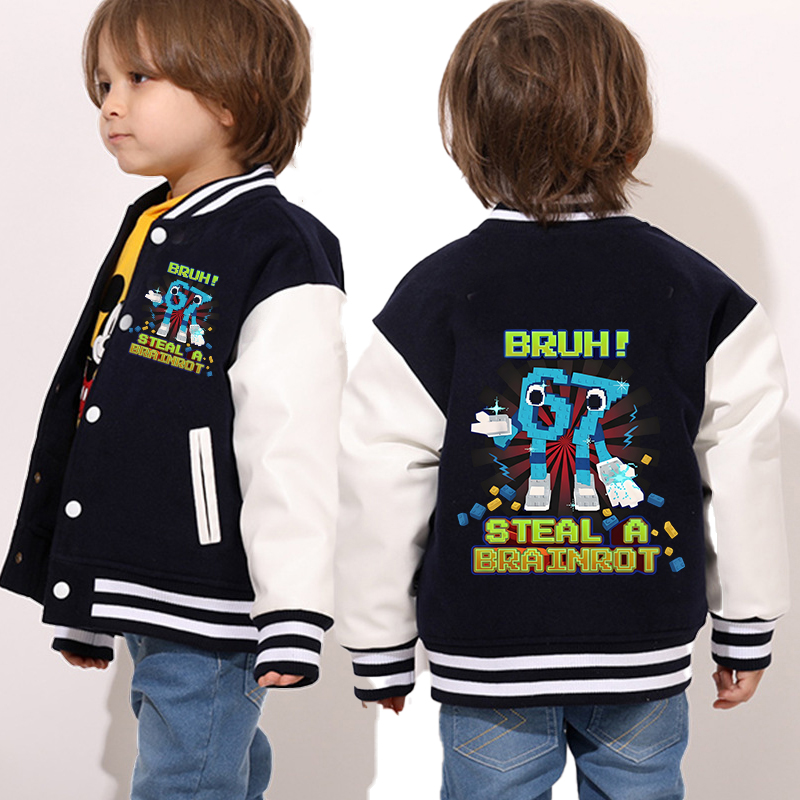 67 Six Seven Boy Baseball Jack - Winter Clothing For Boys ulasan dan harga