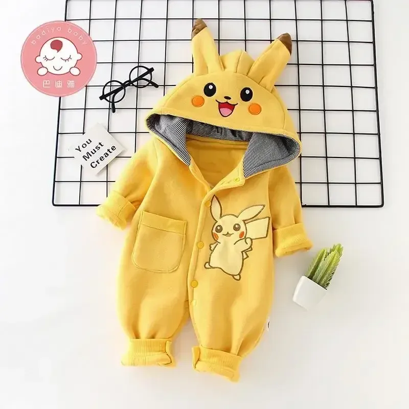 New Cute Cartoon Pokemon Pikac - Winter Clothing For Toddlers ulasan dan harga