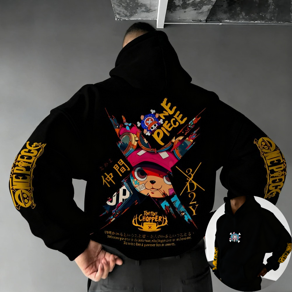 One Piece Men's Hoodie Sweatsh - Winter Clothing For Boys ulasan dan harga