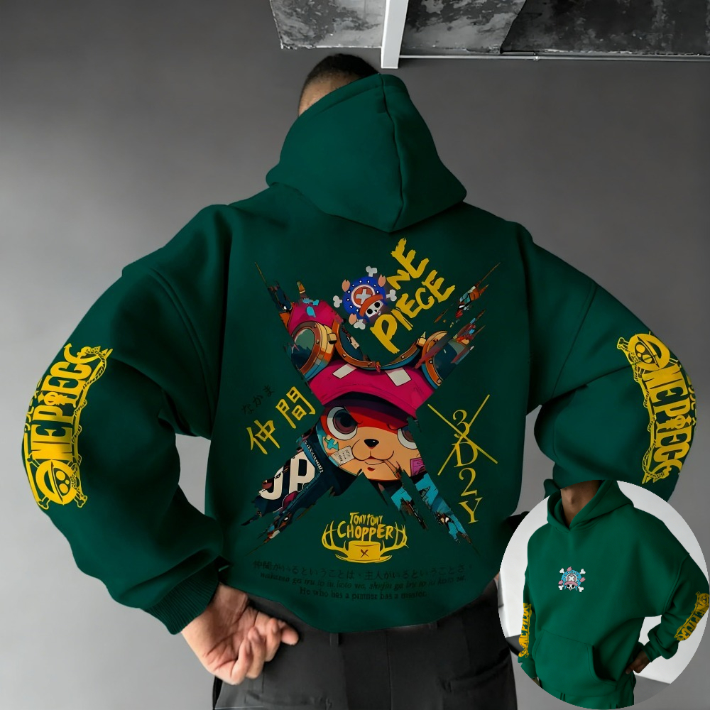 One Piece Men's Hoodie Sweatsh - Winter Clothing For Boys ulasan dan harga