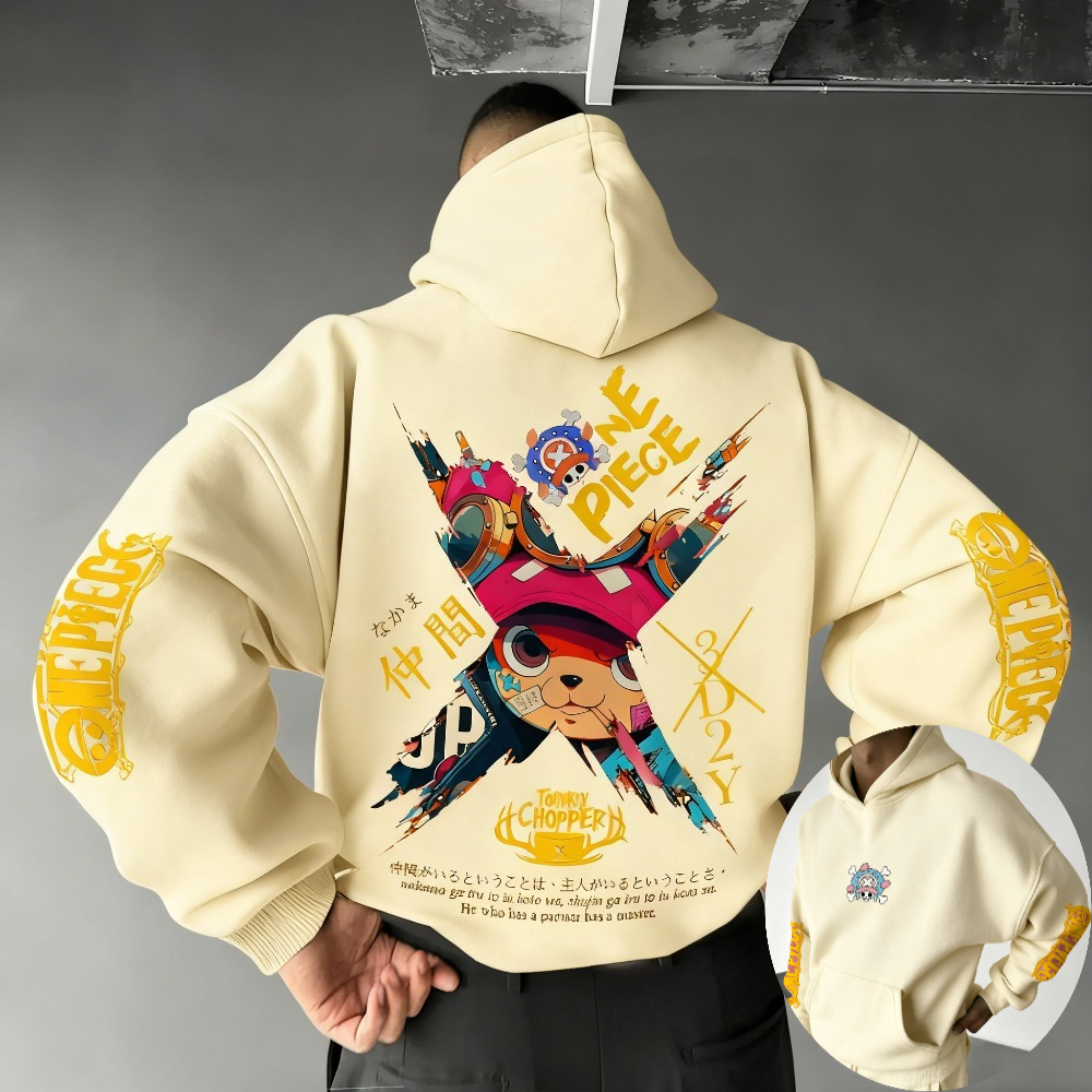 One Piece Men's Hoodie Sweatsh - Winter Clothing For Boys ulasan dan harga