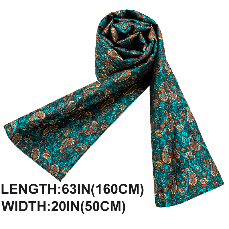 New Fashion Men Scarf Green Ja - Winter Wear Clothes ulasan dan harga