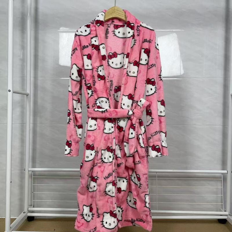Nightgown Hello Kitty New Autu - Winter Clothes Shop ulasan dan harga
