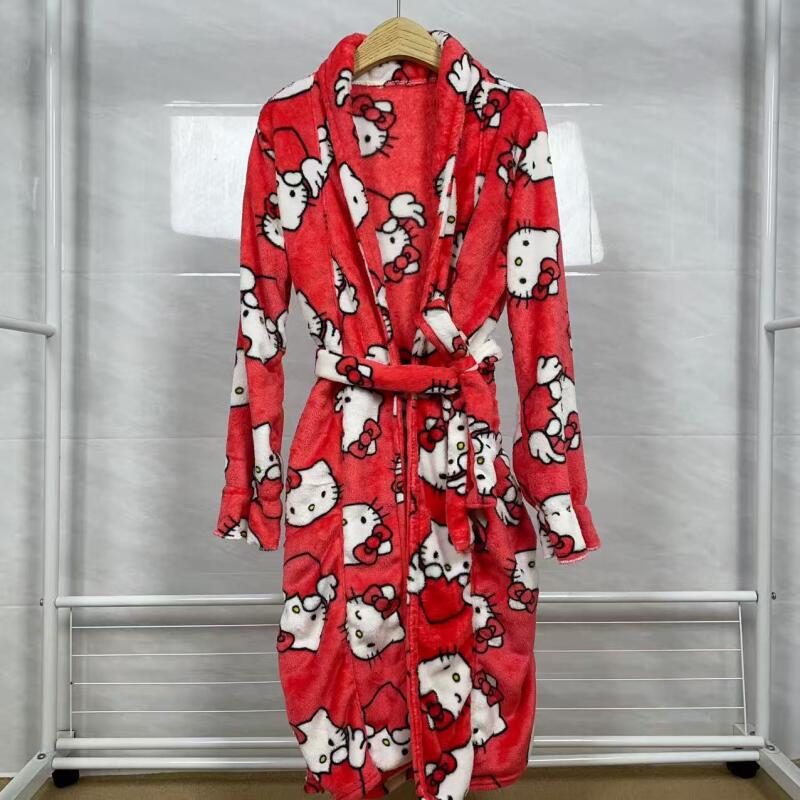 Nightgown Hello Kitty New Autu - Winter Clothes Shop ulasan dan harga