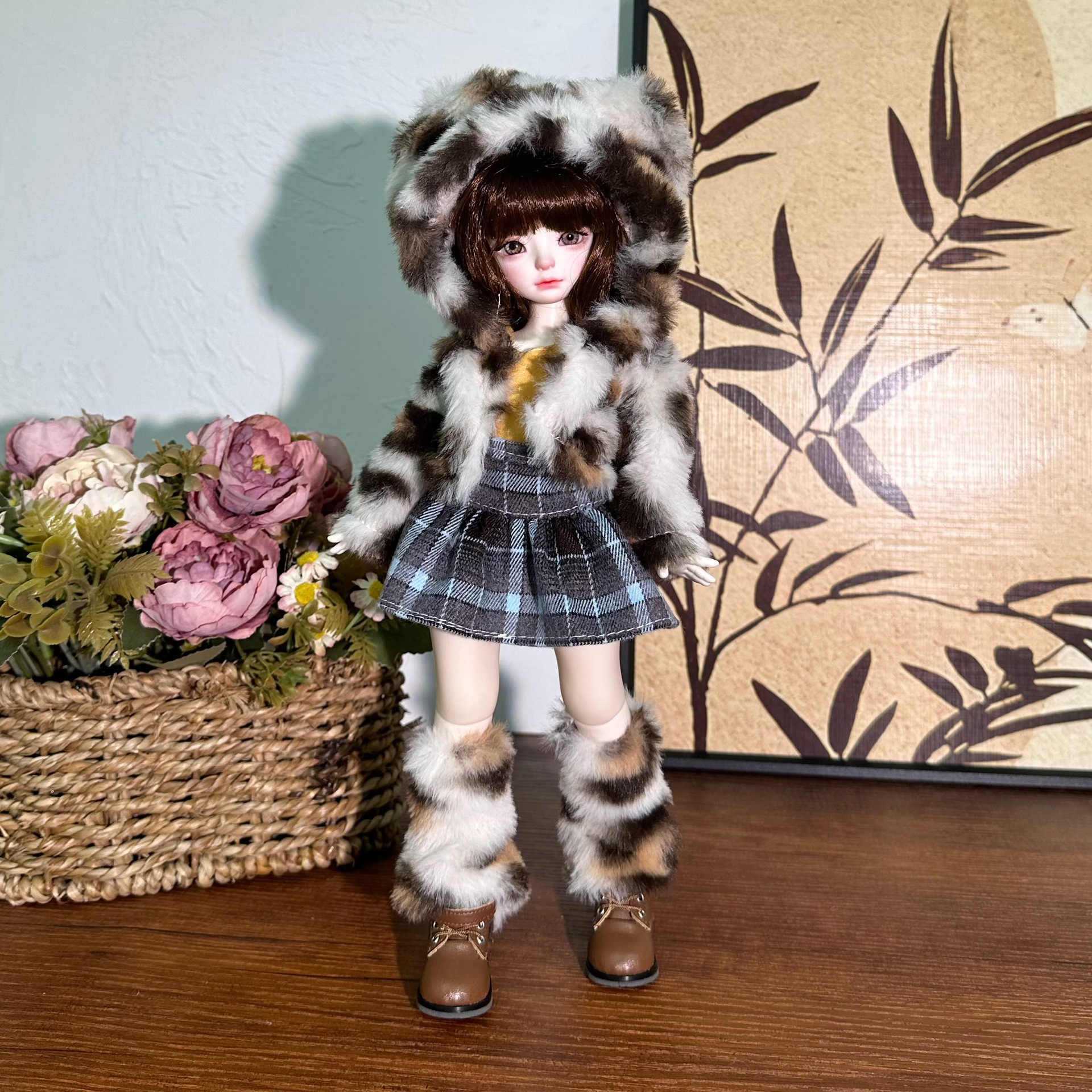 30cm BJD Doll Clothes for Girl - Winter Clothing Items ulasan dan harga