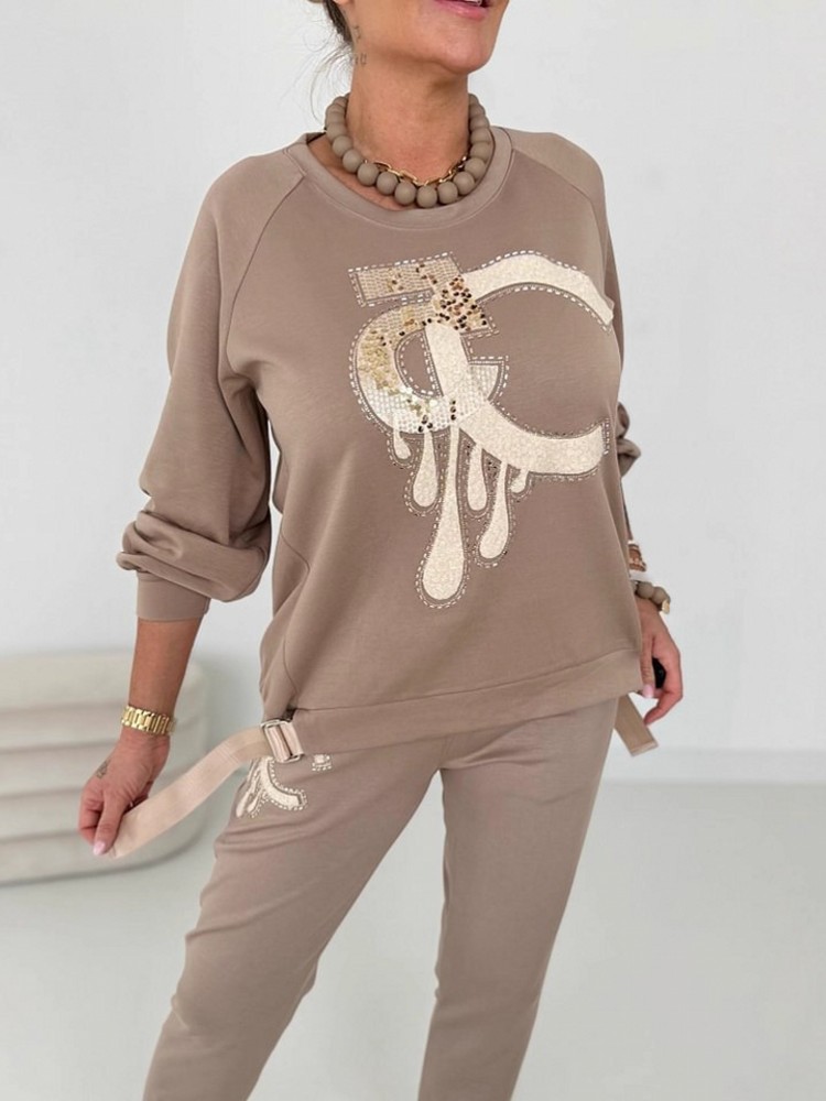 2 Piece Women Sets 2025 New Ar - Winter Clothing Matching ulasan dan harga