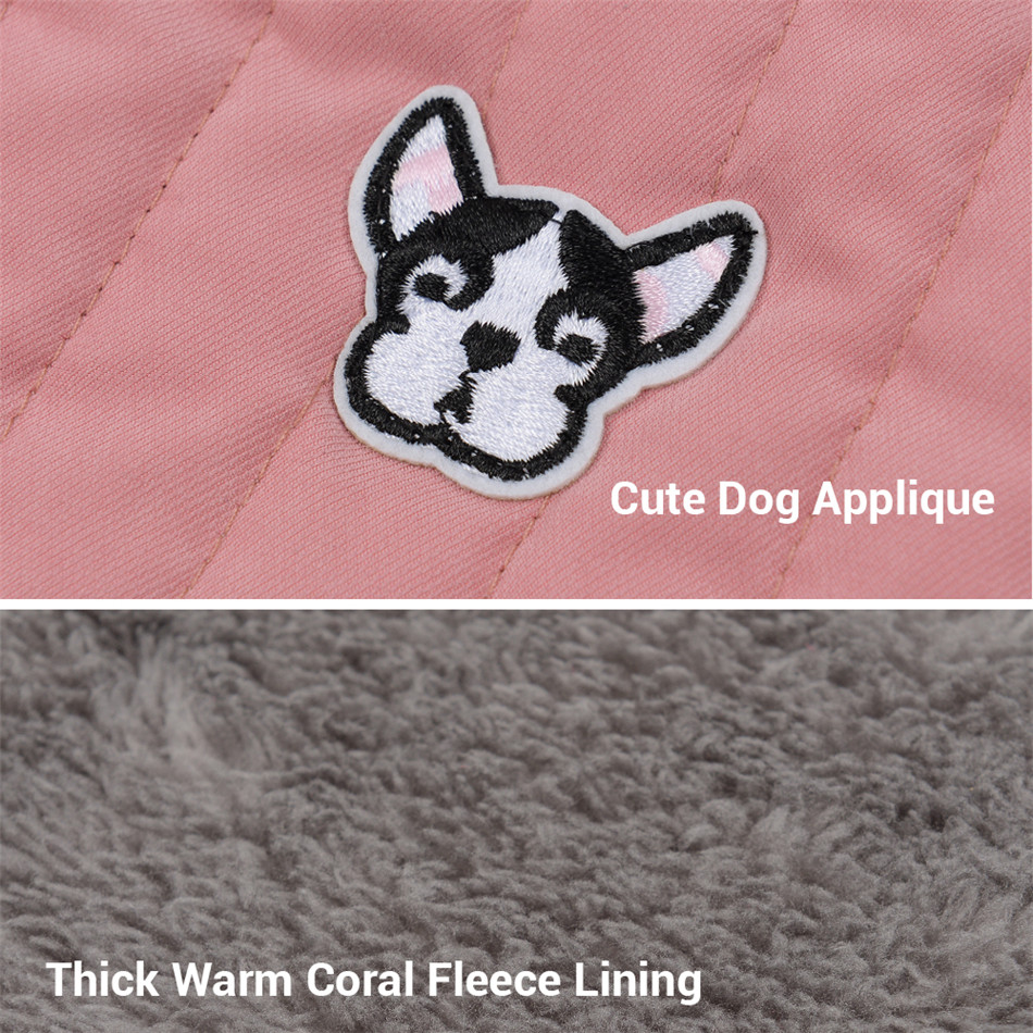Winter Dog Clothes Thick Fleec - Fleece Hoodie Lined ulasan dan harga