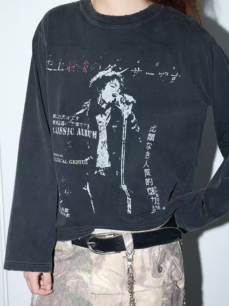Hip Hop Vintage 2000s Casual L - Winter Clothes Shop ulasan dan harga