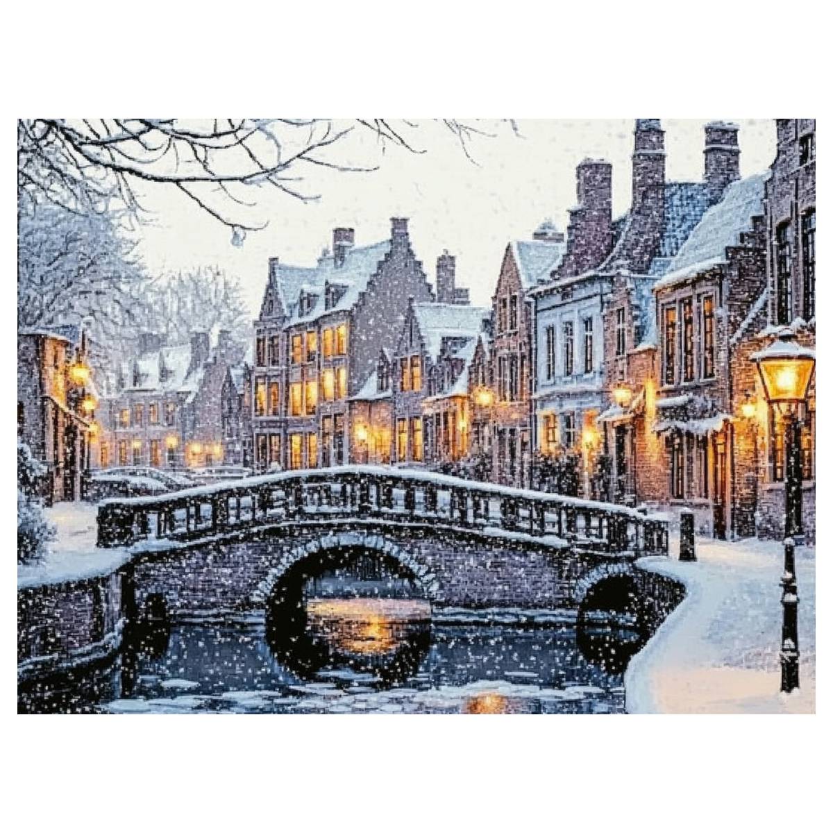 The city in winter 30X40CM/11. - Winter Clothing Pinterest ulasan dan harga