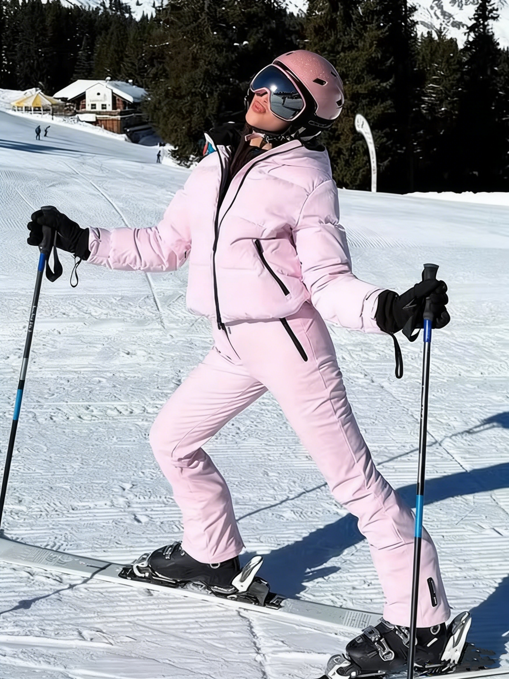 Winter Pink Thicken Warm Women - Winter Clothing For ulasan dan harga