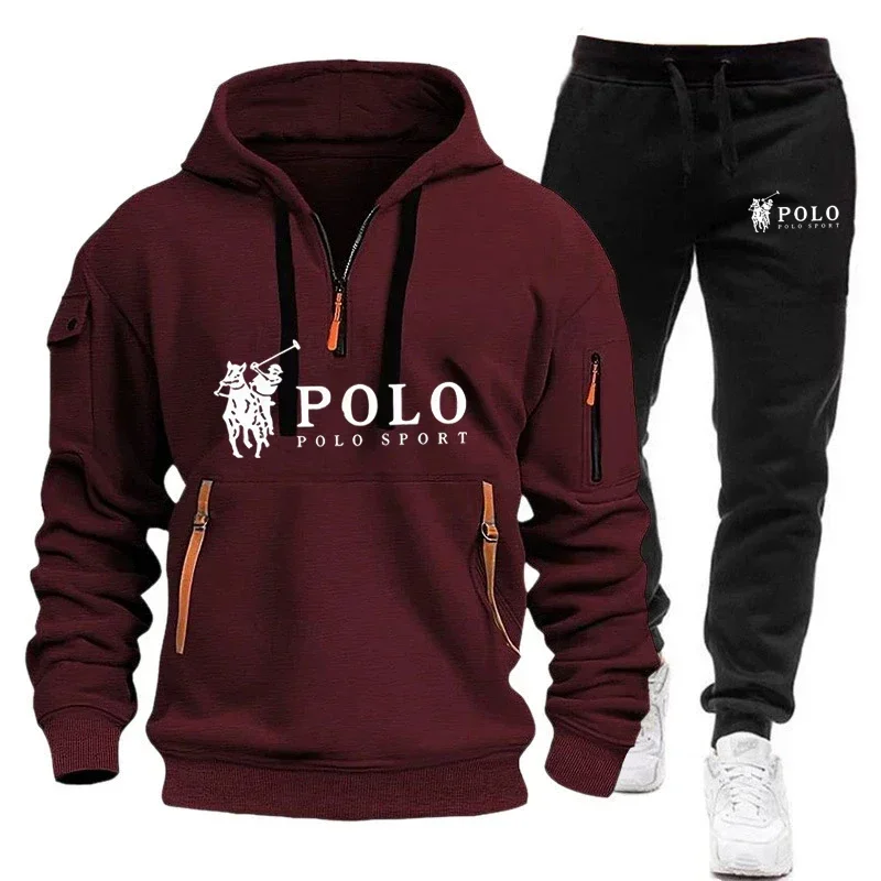 2026 New Men's Casual Wear Fas - Fleece Hoodie Lined ulasan dan harga
