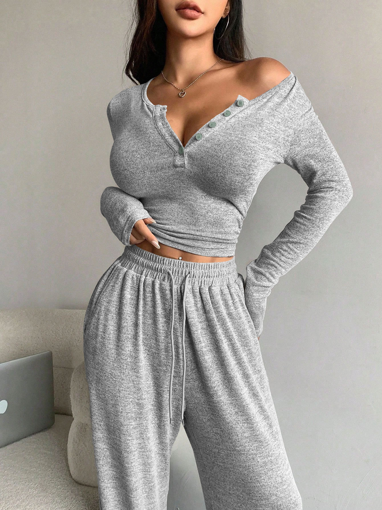 Women's Suit Warm Pajamas for  - Winter Clothing For ulasan dan harga