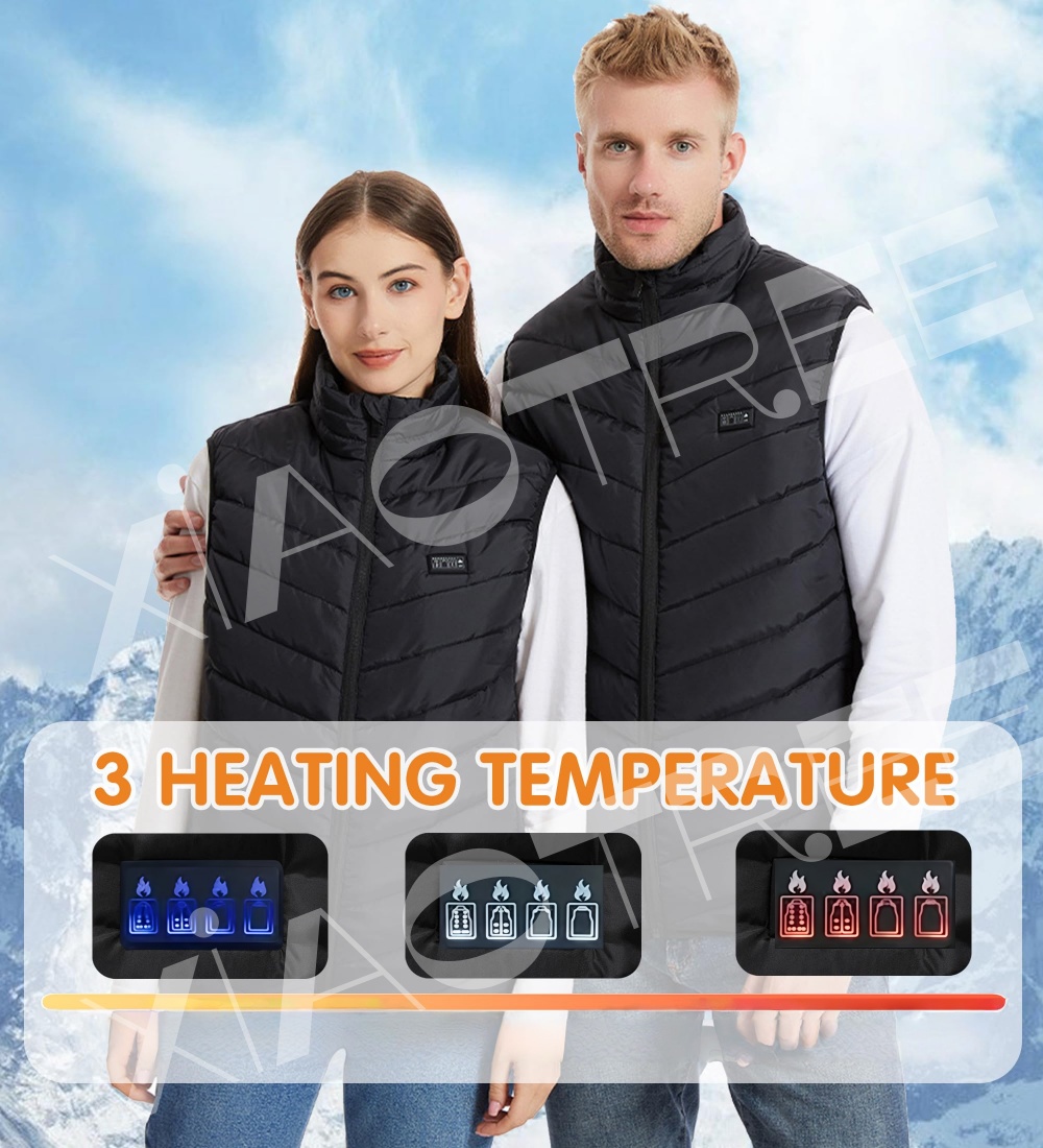 28/9 Areas Heated Vest Men Jac - Winter Clothing Matching ulasan dan harga
