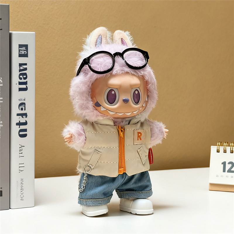 For 15 17cm Labubu Doll Solid  - Winter Clothing Items ulasan dan harga