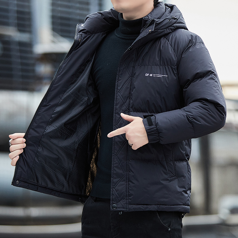 Men's Windproof Parkas Slim Fi - Quality Winter Clothing Brand ulasan dan harga