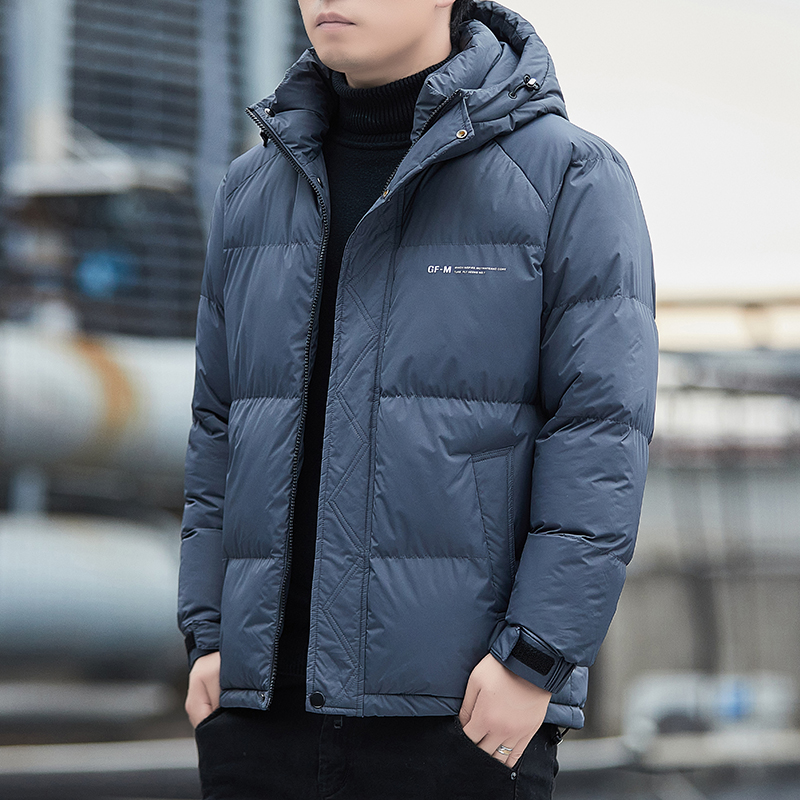 Men's Windproof Parkas Slim Fi - Quality Winter Clothing Brand ulasan dan harga