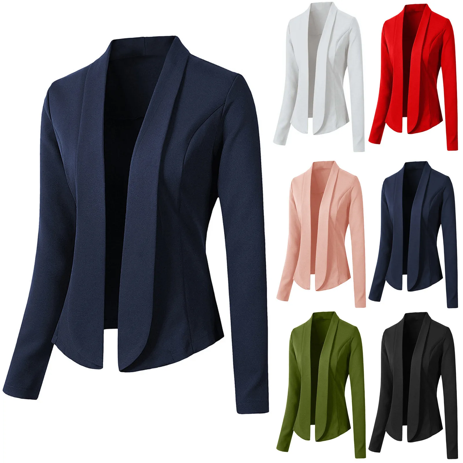Blazers Women Fashion Solid To - Quality Winter Clothing Brand ulasan dan harga