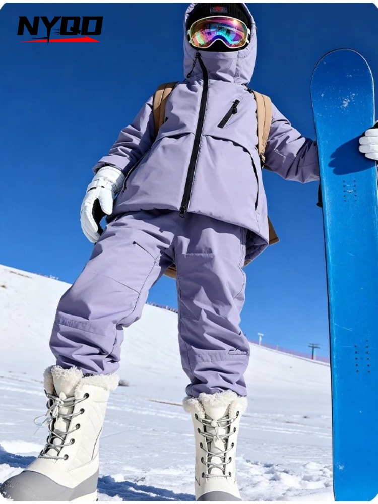 Children's Skiing Wear Top+Bot - Winter Clothing For Boys ulasan dan harga